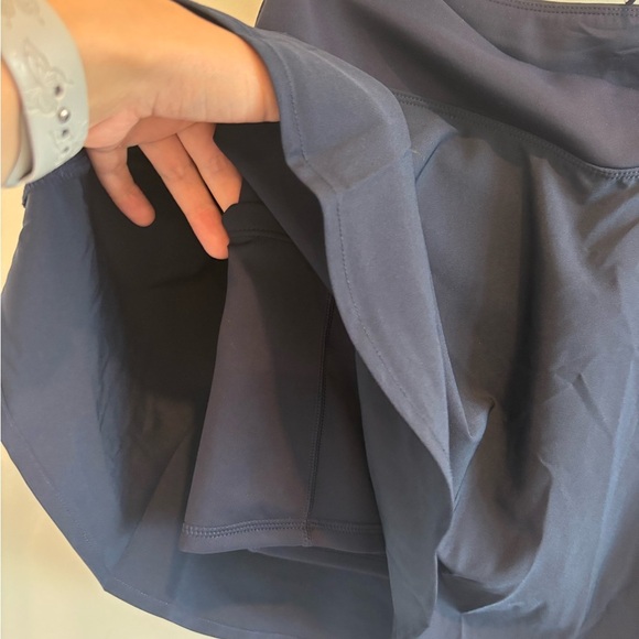 Ardene Navy Mini Skirt & shirt set - Picture 7 of 7